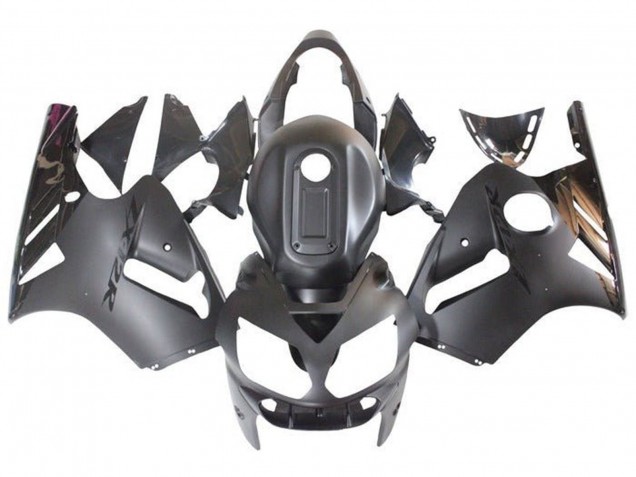 2000-2001 Kawasaki ZX12R Motorcycle Fairings - Matte Black Glossy Black Canada