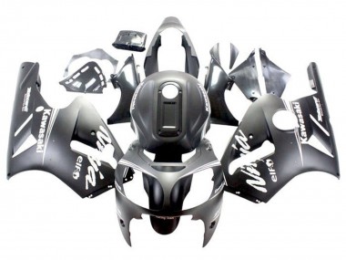 Purchase 2000-2001 Kawasaki ZX12R Motorcycle Fairings - Matte Black White Canada