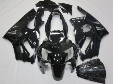 Purchase 2000-2001 Kawasaki ZX12R Motorcycle Fairings - Glossy Black Canada