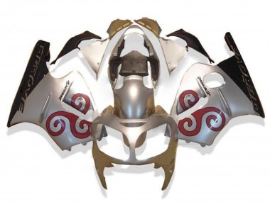 Purchase 2002-2006 Kawasaki ZX12R Motorcycle Fairings - Silver Red Black Canada