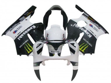 Purchase 2002-2006 Kawasaki ZX12R Motorcycle Fairings - White Black Yellow Monster Canada