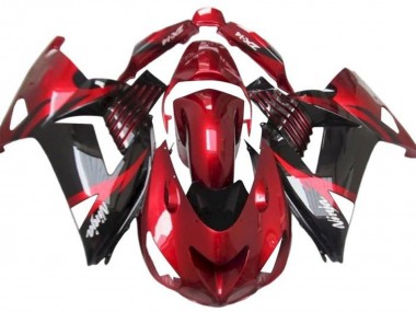 Purchase 2012-2024 Kawasaki ZX14R ZZR1400 Motorcycle Fairings - Red Glossy Black White Ninja Canada