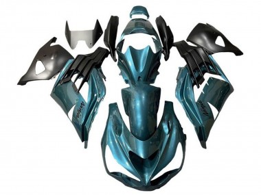 Purchase 2012-2024 Kawasaki ZX14R ZZR1400 Motorcycle Fairings - Metallic Teal Blue Canada