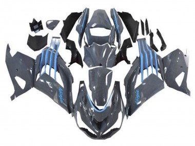 Purchase 2012-2024 Kawasaki ZX14R ZZR1400 Motorcycle Fairings - Nardo Grey Blue Canada