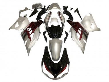 Purchase 2012-2024 Kawasaki ZX14R ZZR1400 Motorcycle Fairings - Silver Glossy Black Red Canada