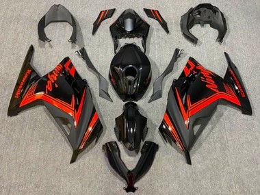 Purchase 2013-2024 Kawasaki EX300 Motorcycle Fairings - Glossy Black Matte Black Red Canada