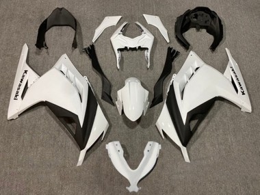 Purchase 2013-2024 Kawasaki EX300 Motorcycle Fairings - Pearl White Black Canada