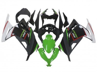 Purchase 2013-2017 Kawasaki EX300 Motorcycle Fairings - White Red Green Black Canada