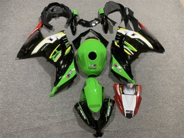 Purchase 2013-2024 Kawasaki EX300 Motorcycle Fairings - Green Black White Yellow Red Canada