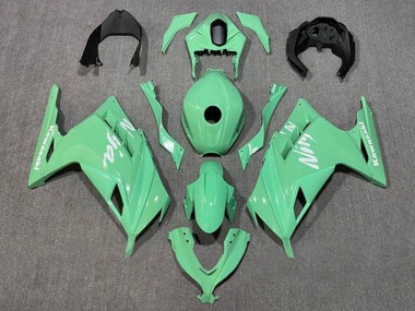 Purchase 2013-2024 Kawasaki EX300 Motorcycle Fairings - Light Green White Canada