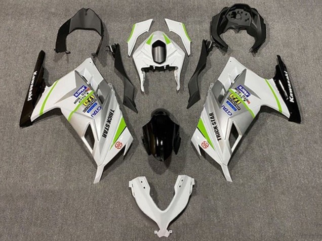2013-2017 Kawasaki EX300 Motorcycle Fairings - White Silver Green Black Canada