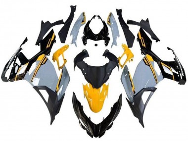 Purchase 2018-2024 Kawasaki Ninja 400 Motorcycle Fairings - Nardo Grey Orange Black Canada