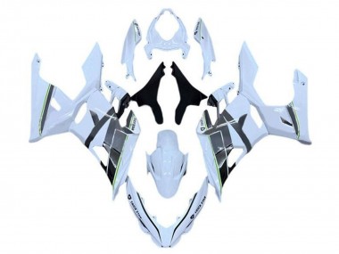 Purchase 2018-2024 Kawasaki Ninja 400 Motorcycle Fairings - White Grey Black Green Canada