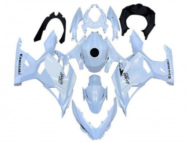 Purchase 2018-2024 Kawasaki Ninja 400 Motorcycle Fairings - Pearl White Canada