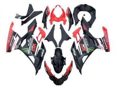 Purchase 2018-2024 Kawasaki Ninja 400 Motorcycle Fairings - Red Black Green Monster Canada