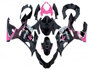Purchase 2018-2024 Kawasaki Ninja 400 Motorcycle Fairing - Glossy Black Pink White Canada