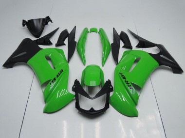 Purchase 2006-2008 Kawasaki Ninja 650 EX650 Motorcycle Fairings - Green Black Canada