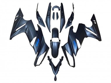 Purchase 2009-2011 Kawasaki Ninja 650 EX650 Motorcycle Fairings - Matte Black Blue Canada