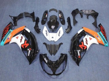 Purchase 2012-2016 Kawasaki Ninja 650 EX650 Motorcycle Fairings - Glossy Black White Orange Blue Red Canada