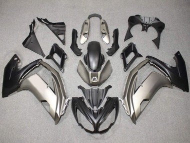 Purchase 2012-2016 Kawasaki Ninja 650 EX650 Motorcycle Fairings - Silver Matte Black Canada