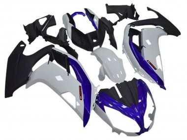 Purchase 2012-2016 Kawasaki Ninja 650 EX650 Motorcycle Fairings - White Blue Matte Black Canada