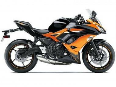 Purchase 2017-2019 Kawasaki Ninja 650 EX650 Motorcycle Fairings - Orange Black Canada