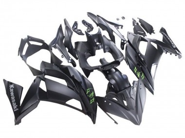 Purchase 2017-2019 Kawasaki Ninja 650 EX650 Motorcycle Fairings - Matte Black Green Canada