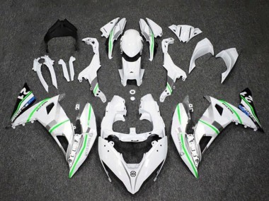 Purchase 2017-2019 Kawasaki Ninja 650 EX650 Motorcycle Fairings - White Silver Green Blue Canada