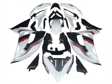 Purchase 2017-2019 Kawasaki Ninja 650 EX650 Motorcycle Fairings - White Red Black Stripe Canada