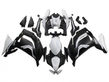 Purchase 2020-2025 Kawasaki Ninja 650 EX650 Motorcycle Fairings - White Matte Black Canada