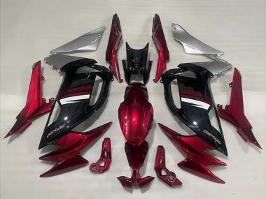 Purchase 2020-2025 Kawasaki Ninja 650 EX650 Motorcycle Fairings - Red Silver White Black Canada