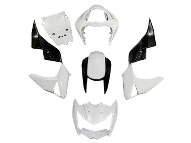 Purchase 2007-2009 Kawasaki Z1000 Motorcycle Fairings - White Black Canada