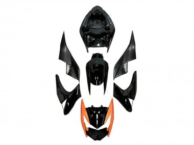Purchase 2007-2009 Kawasaki Z1000 Motorcycle Fairings - Glossy Black Orange Canada