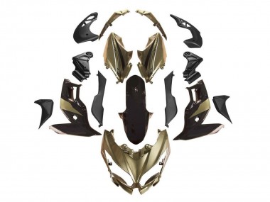 Purchase 2015-2021 Kawasaki Versys 650 Motorcycle Fairings - Gold Black Canada