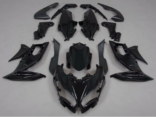 2015-2020 Kawasaki Versys 650 Motorcycle Fairings - Glossy Black Canada