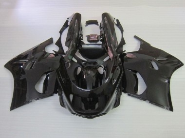 Purchase 1990-1992 Kawasaki ZZR1100 Motorcycle Fairings - Glossy Black Canada