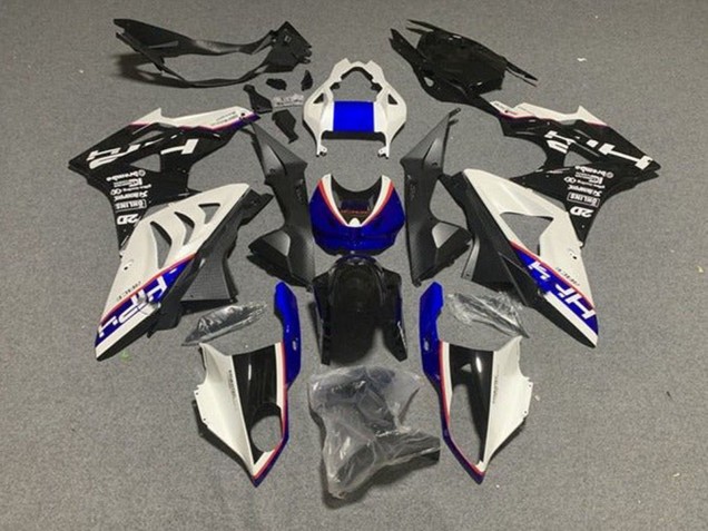 2009-2014 BMW S1000RR Motorcycle Fairing Kits - White Red Blue Glossy Black HP Canada