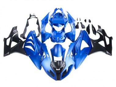 Purchase 2009-2014 BMW S1000RR Motorcycle Fairing - Blue Glossy Black Canada