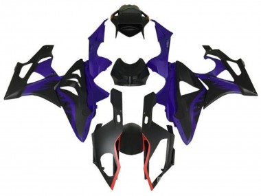 Purchase 2009-2014 BMW S1000RR Motorcycle Fairings - Purple Red Matte Black Canada