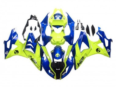 Purchase 2009-2014 BMW S1000RR Motorcycle Fairings - Blue Yellow HP Canada
