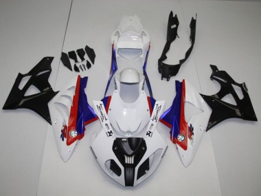 Purchase 2009-2014 BMW S1000RR Full Motorcycle Fairing Kits - White Red Blue Glossy Black Canada