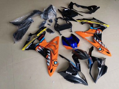 Purchase 2009-2014 BMW S1000RR Motorcycle Fairings - Yellow Blue Orange Black Shark Canada