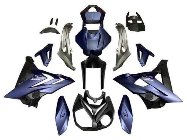 2015-2016 BMW S1000RR Motorcycle Fairings - Silver Matte Blue Matte Black Canada