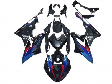 Purchase 2015-2016 BMW S1000RR Motorcycle Fairings - Blue Red Matte Black Canada