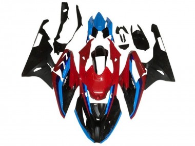 Purchase 2015-2016 BMW S1000RR Motorcycle Fairings - Red Blue Black Stripe Canada