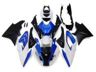 Purchase 2017-2018 BMW S1000RR Motorcycle Fairings - White Blue Matte Black Canada