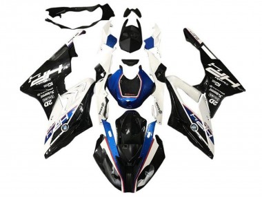 Purchase 2017-2018 BMW S1000RR Motorcycle Fairings - White Blue Glossy Black HP Canada