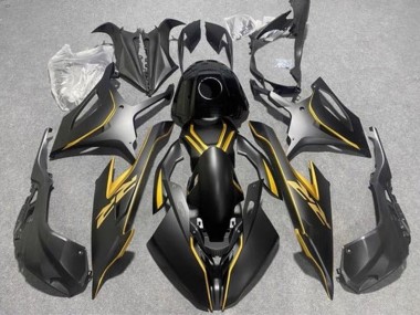 Purchase 2019-2022 BMW S1000RR Motorcycle Fairings - Matte Black Gold Canada