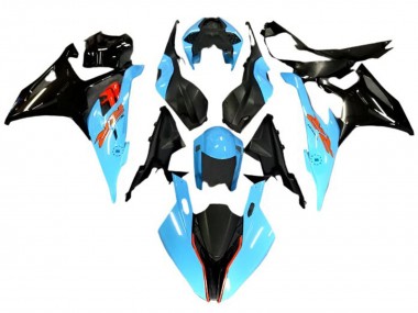 Purchase 2019-2022 BMW S1000RR Motorcycle Fairings - Light Blue Black Red Canada