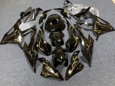 Purchase 2019-2022 BMW S1000RR Motorcycle Fairings - Black Gold Canada
